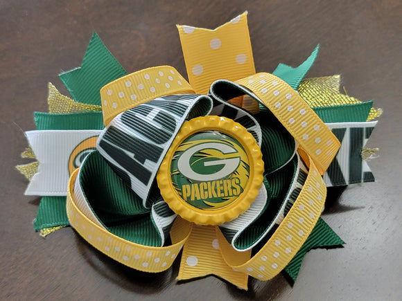 Green Bay Packers Boutique Bow