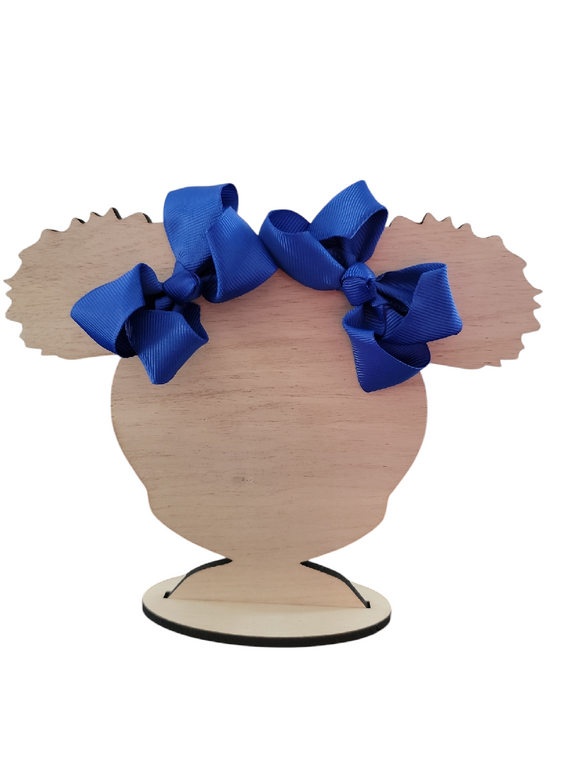 3 Inch Cobalt Hair Bow