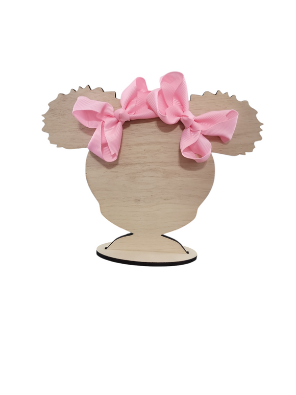 3 Inch Light Pink Hair Bow