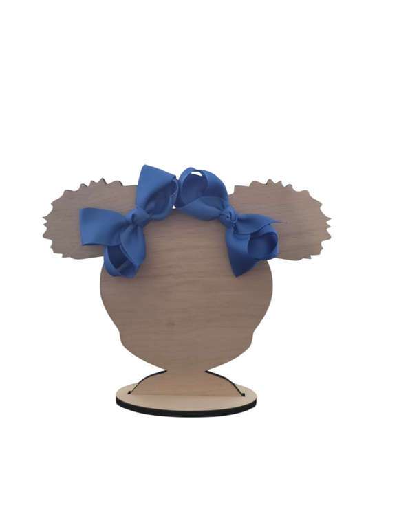 3 Inch Ocean Blue Hair Bow