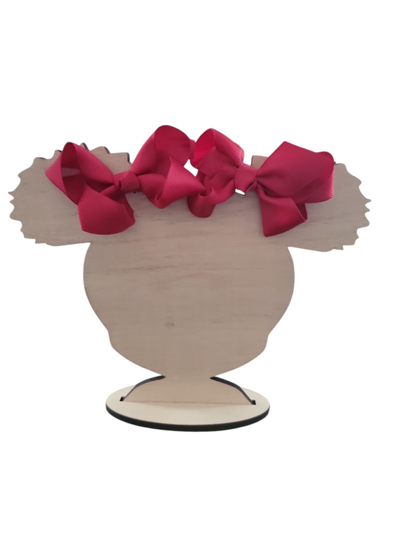 3 Inch Scarlet Red Hair Bow