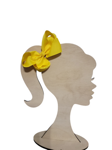 4 Inch Daffodil Hair Bow