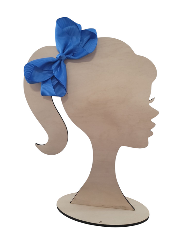4 Inch Ocean Blue Hair Bow
