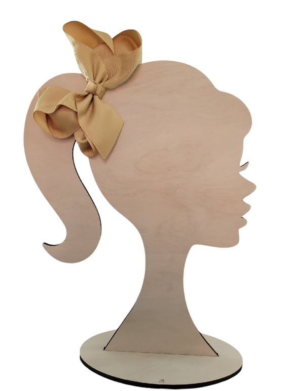 4 Inch Dijon Mustard Hair Bow