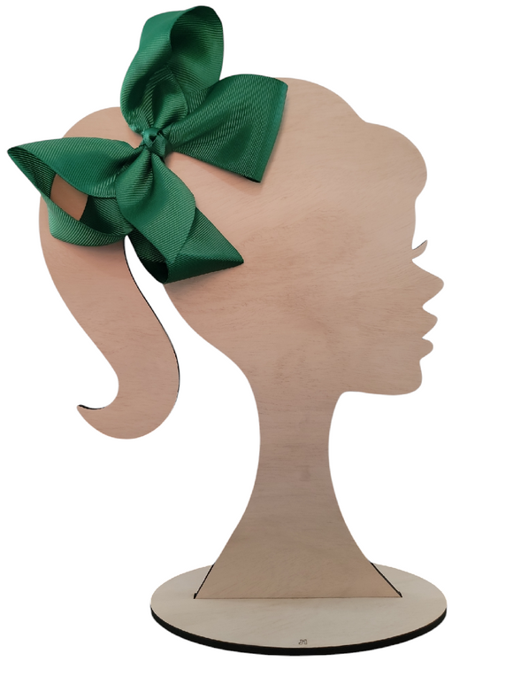 6 Inch Forest Green Hair Bows