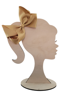 6 Inch Dijon Mustard Hair Bow