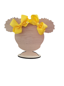 3 Inch Daffodil Hair Bow