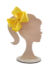 6 Inch Daffodil Hair Bow