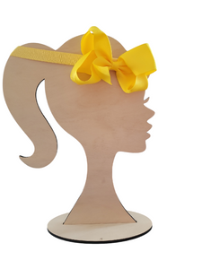 4 Inch Daffodil Headband