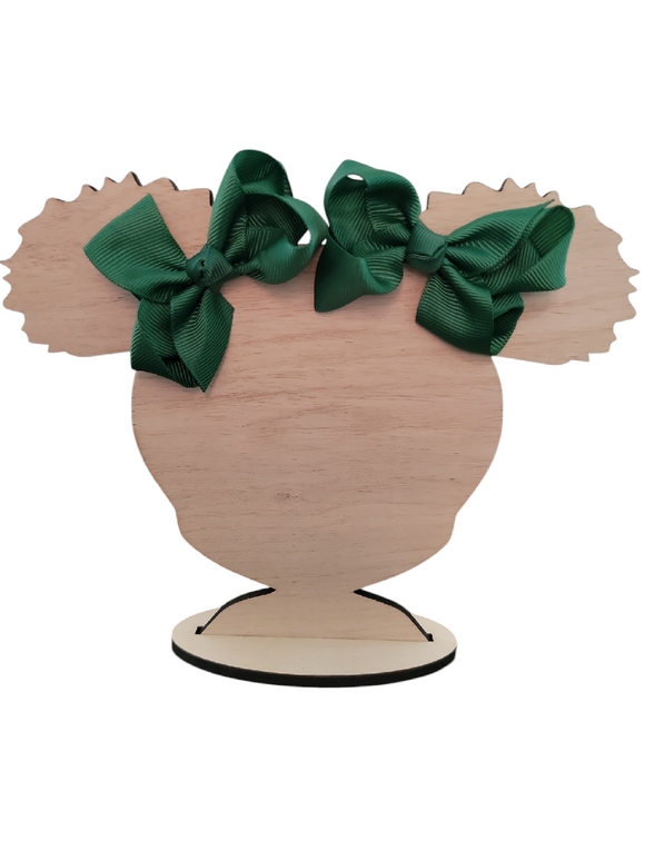 3 Inch Forest Green Hair Bows