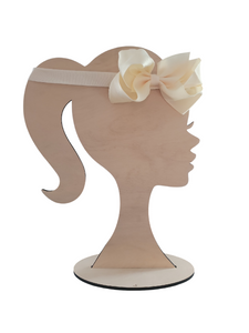 4 Inch Ivory Headband